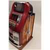 Image 5 : Mills hi-top .25 cent slot machine. Working  with cash box. No key. Est.: $900-$1800