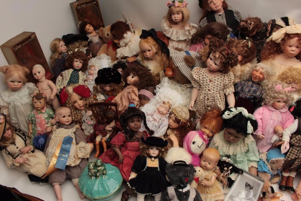 large vintage dolls