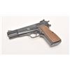 Image 3 : Browning Hi-Power semi-automatic pistol, 9mm  caliber, 4.75” barrel, blued finish,  adjustable rear 