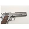 Image 2 : United States Property marked Colt Model 1911  semi-automatic pistol, .45 caliber,  blued  finish, c