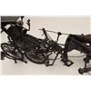 Image 4 : "Attacking a Settler" artist Kim Kennedy,  Originally sold $5,000. at his Gallery  (1986). Hand Weld