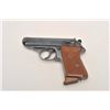 Image 8 : Walther PPK semi-automatic pistol, 7.65mm  caliber, 3.5” barrel, blued finish,  reproduction checker