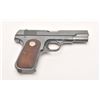 Image 3 : Colt Model 1903 pocket semi-automatic pistol,  .32 caliber, 4” barrel, blued finish,  checkered wood