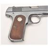 Image 4 : Colt Model 1903 pocket semi-automatic pistol,  .32 caliber, 4” barrel, blued finish,  checkered wood