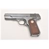 Image 6 : Colt Model 1903 pocket semi-automatic pistol,  .32 caliber, 4” barrel, blued finish,  checkered wood