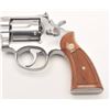 Image 1 : Smith & Wesson Model 67 DA revolver, .38 S&W  Special caliber, 4” barrel, stainless,  checkered wood