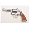 Image 7 : Smith & Wesson Model 67 DA revolver, .38 S&W  Special caliber, 4” barrel, stainless,  checkered wood