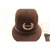 Image 10 : Nineteenth century Policeman’s lot consisting  of:  1. Police hat with cap badge, brown  felt ca. 18