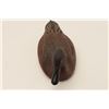 Image 3 : Beautiful cinnamon teal duck decoy, carved  and signed by Robert L. Waterman; finely  accomplished; 