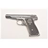 Image 6 : Remington Model 51 semi-automatic pistol,  blued finish, checkered black hard rubber  grips, S/N PA 