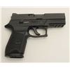 Image 3 : Sig Sauer Model P250 DA semi-automatic  pistol, 9mm Para. caliber, 4” barrel, black  finish, S/N EAU