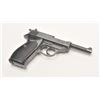 Image 5 : German P-38 semi-automatic pistol,  ac43-marked, 9mm caliber, 5” barrel, military  blued finish, bla