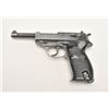 Image 6 : German P-38 semi-automatic pistol,  ac43-marked, 9mm caliber, 5” barrel, military  blued finish, bla