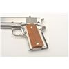 Image 5 : Detonics MK VI semi-automatic pistol, .45  caliber, 3.5” barrel, stainless, checkered  wood grips, S
