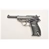 Image 6 : German P-38 semi-automatic pistol, ac  44-marked, 9mm caliber, 4.75” barrel,  military finish, black