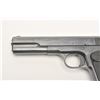 Image 2 : Belgian FN Model 1903 semi-automatic pistol,  9mm caliber, 5” barrel, military blued  finish, checke