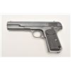 Image 7 : Belgian FN Model 1903 semi-automatic pistol,  9mm caliber, 5” barrel, military blued  finish, checke