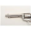 Image 3 : Great Western Arms Co. SAA revolver, .22  caliber, 5.5” barrel, nickel finish, faux  stag grips, S/N