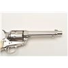 Image 8 : Great Western Arms Co. SAA revolver, .22  caliber, 5.5” barrel, nickel finish, faux  stag grips, S/N