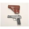 Browning Model 1899 semi-automatic pistol,  .32 ACP caliber, 4” barrel, blued finish,  scarce early 