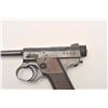 Image 3 : Japanese Nambu semi-automatic pistol with  clamshell holster and strap, 8mm, 4.5”  barrel, wood grip