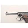 Image 4 : Japanese Nambu semi-automatic pistol with  clamshell holster and strap, 8mm, 4.5”  barrel, wood grip
