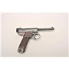Image 5 : Japanese Nambu semi-automatic pistol with  clamshell holster and strap, 8mm, 4.5”  barrel, wood grip
