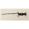 Image 3 : German SA dagger and sheath, blade marked  “Aesculap/Tuttlingen” in overall very good  condition; ha