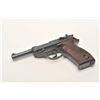 Image 3 : P-38 semi-automatic pistol, “cyq” marked, 9mm  caliber, 5” barrel, military finish, maroon  grips, S