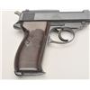 Image 4 : P-38 semi-automatic pistol, marked “ac 45” on  slide, 9mm caliber, 5” barrel, military  blued finish