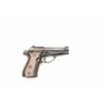 Image 3 : Beretta Model 84BB DA semi-auto pistol, 9mm  short, blue finish, wood grips, no magazine,  #D65596Y,