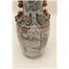 Large antique Chinese floor vase,  approximately 27” in height, very good  condition and finely acco