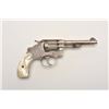 Image 2 : Smith and Wesson Hand Ejector revolver, .32  caliber, Serial #1662.  The pistol is in good  overall 