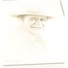 Image 1 : Limited edition lithograph of older John  Wayne signed “Gary Saderup” and dated 1980.  Est.: $150-$3