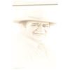 Image 2 : Limited edition lithograph of older John  Wayne signed “Gary Saderup” and dated 1980.  Est.: $150-$3