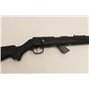 Image 4 : Savage MK II bolt action rifle, .22LR  caliber, 21” barrel, black finish, synthetic  stock, S/N 0343