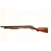 Image 1 : Marlin Model 42 pump action shotgun, 12  gauge, barrel cut to 20”, blued finish, wood  stocks, S/N 7