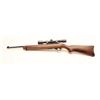 Ruger Model 10/22 semi-automatic carbine,  .22LR caliber, 18.5” barrel, black finish,  wood stock, S