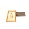 Image 3 : Lot of two antique smalls including a framed  photo of a Victorian woman, approximately 15”  x 10” e