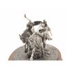 Image 1 : Pewter sculpture by Donald Polland and issued  by Chilmark Collectors Society entitled “Eye  to Eye”