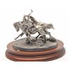 Image 2 : Pewter sculpture by Donald Polland and issued  by Chilmark Collectors Society entitled “Eye  to Eye”