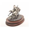 Image 3 : Pewter sculpture by Donald Polland and issued  by Chilmark Collectors Society entitled “Eye  to Eye”