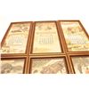 Image 2 : Lot of 6 framed reproductions of early  Winchester Repeating Arms Co. color calendar  advertisers; e
