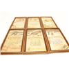 Image 3 : Lot of 6 framed reproductions of early  Winchester Repeating Arms Co. color calendar  advertisers; e