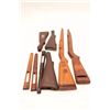 Lot of misc. military wood stocks, M1  carbine, etc.     Est.:  $100-$200.