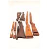 Image 2 : Lot of misc. military wood stocks, M1  carbine, etc.     Est.:  $100-$200.
