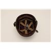 Image 2 : U.S. G.I. helmet, WW II era; re-built for  Korea; with liner and overall good to very  good conditio
