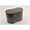 Image 6 : Modern Maitland Smith leather covered metal  chest, ca. 2000, approximately 10” x 15” x  8”, in over