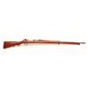Image 10 : Japanese bolt action Arisaka rifle, 6.5mm  caliber, 31.5” barrel, re-blued finish, wood  stock, S/N 