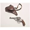 Image 9 : Japanese Type 26 DA military revolver, 9mm  caliber, 4.75” barrel, blued finish,  checkered wood gri
